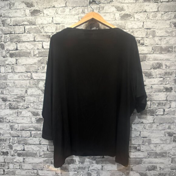 NWT City Chic Women’s Top Genesis Black Blouse Size XL/22 - Picture 5 of 13